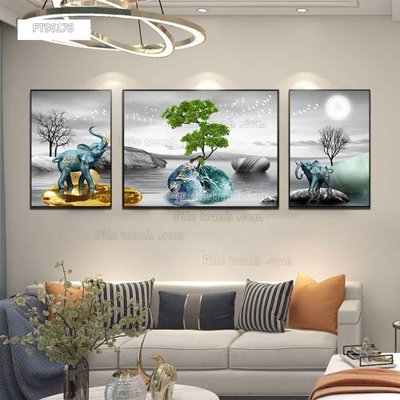 File gốc in ấn Tranh treo pha lê gương FT96176 (sẵn sàng tải về)