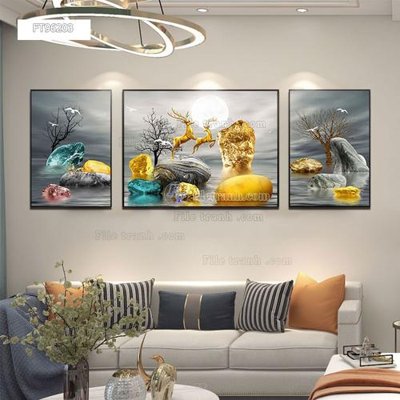 Tải về file gốc Tranh treo pha lê gương FT96203 (chuẩn in ấn)