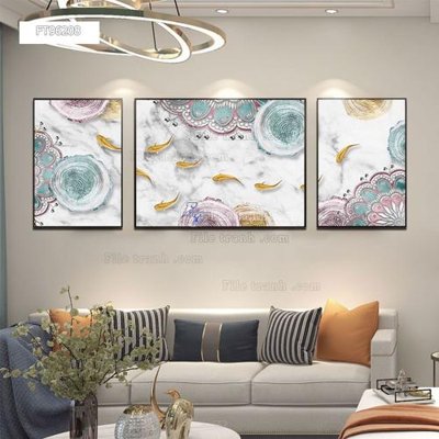 File ảnh gốc Tranh treo pha lê gương FT96208 (chuyên in mica)