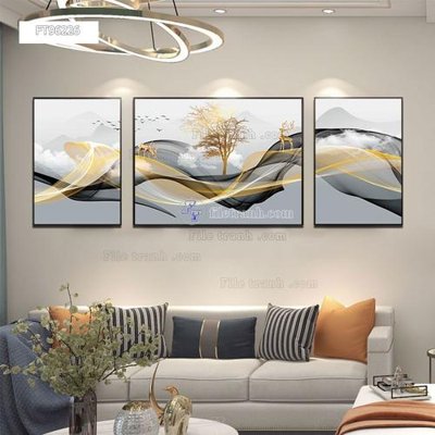 Tải file Tranh treo pha lê gương FT96226 (ảnh gốc) file AI/EPS