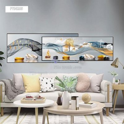 File in mica Tranh treo pha lê gương FT96285 (ảnh gốc) đẹp