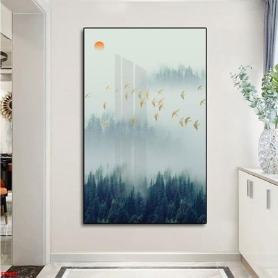 File gốc File tranh lối vào FT9631 (in lụa) tranh mã đáo