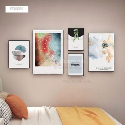 File gốc Tranh treo pha lê gương FT96354 (in lụa) hoa văn cổ điển