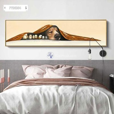 File tranh Tranh treo pha lê gương FT96364 (gốc) in vải canvas