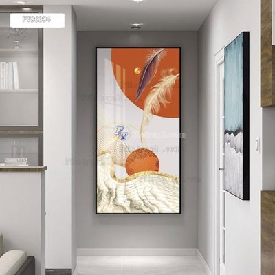 Tải file Tranh treo pha lê gương FT96394 (gốc) chủ đề phong thủy