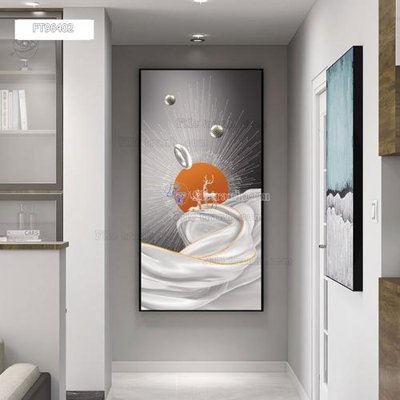 File tranh Tranh treo pha lê gương FT96402 (bản gốc) in lụa 3D