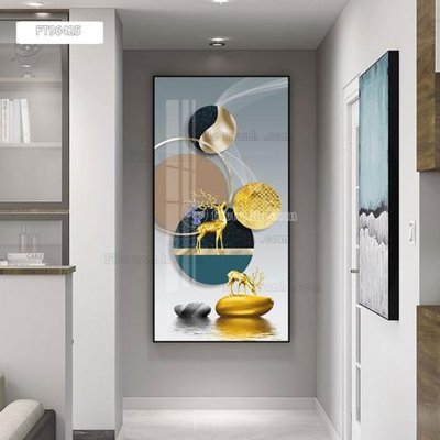 File ảnh gốc Tranh treo pha lê gương FT96425 không vỡ nét