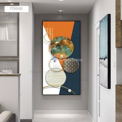 File tranh Tranh treo pha lê gương FT96426 (gốc) chủ đề thiên nhiên