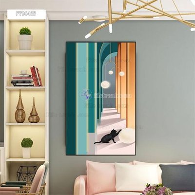 File tranh in mica Tranh treo pha lê gương FT96465 (độ phân giải cao)