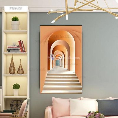 File gốc Tranh treo pha lê gương FT96468 (in mica) làm bảng hiệu