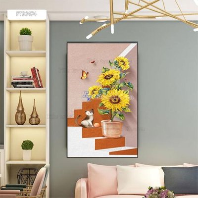 File in ấn Tranh treo pha lê gương FT96474 (bản gốc) cao cấp