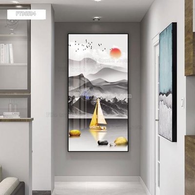 Tải file Tranh treo pha lê gương FT96594 (PSD) cho in tranh 3D