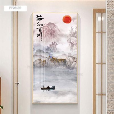 File gốc in tráng gương Tranh treo pha lê gương FT96615 chi tiết