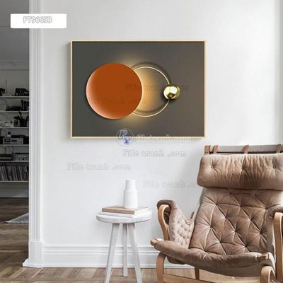 File ảnh Tranh treo pha lê gương FT96653 (gốc) in PP, decal