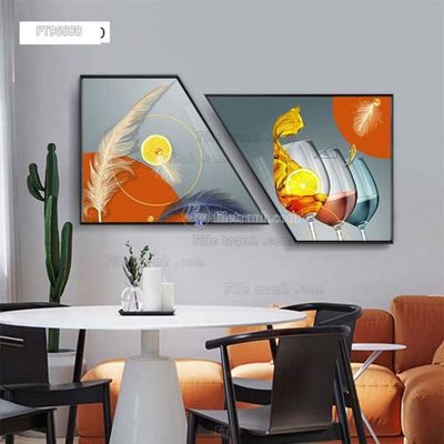 File tranh Tranh treo pha lê gương FT96688 (ảnh gốc) chi tiết rõ ràng