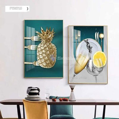 File gốc Tranh treo pha lê gương FT96718 (chuẩn màu) cho in offset