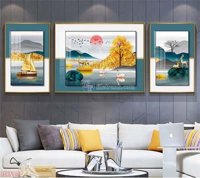 Mua file ảnh gốc Tranh decor phủ gương hiện đại FT97115 (chất lượng cao)