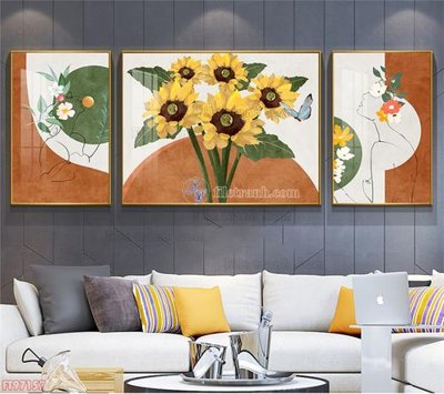 File tranh gốc Tranh decor phủ gương hiện đại FT97157 (bản quyền) file PSD