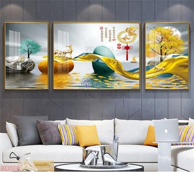 File in trần Tranh decor phủ gương hiện đại FT97215 (bản gốc) bầu trời