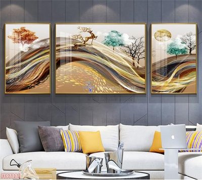 File gốc Tranh decor phủ gương hiện đại FT97221 (dành cho quảng cáo)