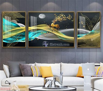 File in trần Tranh decor phủ gương hiện đại FT97227 (file gốc) phong thủy