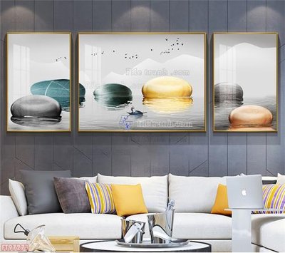 File gốc Tranh decor phủ gương hiện đại FT97273 (thiết kế) độc quyền