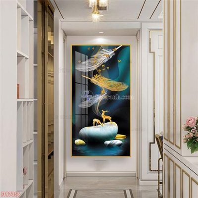 File gốc Tranh decor phủ gương hiện đại FT97356 (cho in ấn) từ Filetranh.com