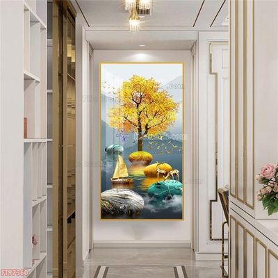 File tranh gốc PSD Tranh decor phủ gương hiện đại FT97360 còn nguyên layer