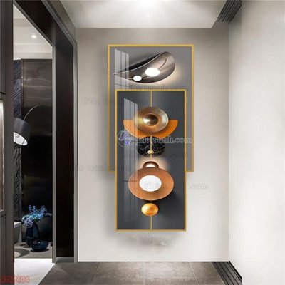 File tranh gốc Tranh decor phủ gương hiện đại FT97404 chủ đề hiện đại
