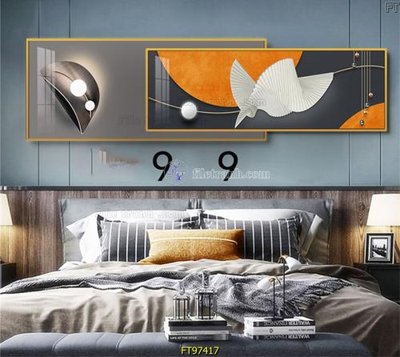 File gốc Tranh treo tường pha lê gương FT97417 (PNG) nền trong suốt