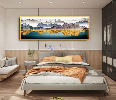 Cung cấp file tranh gốc Tranh treo tường pha lê gương FT97491 độc quyền