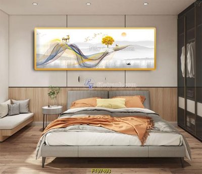 Tải file Tranh treo tường pha lê gương FT97493 (gốc) làm tranh trang trí