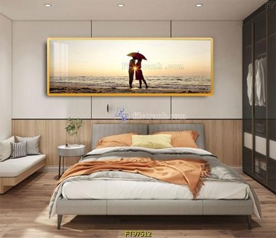 File gốc Tranh treo tường pha lê gương FT97512 (in lụa) họa tiết 3D