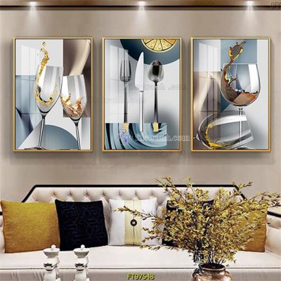 Download file gốc Tranh treo tường pha lê gương FT97548 (in mica) logo