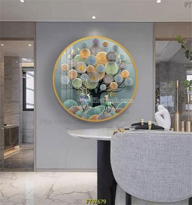 File tranh Tranh treo tường pha lê gương FT97679 (gốc) chủ đề thành phố