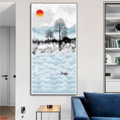 File tranh File tranh lối vào FT9781 (file gốc) chuẩn màu in