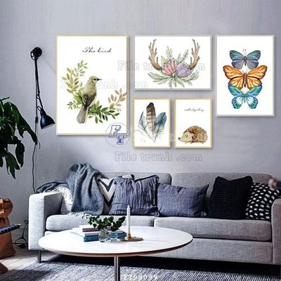 File gốc File tranh treo tường pha lê gương FT98099 (AI/EPS) cho in ấn