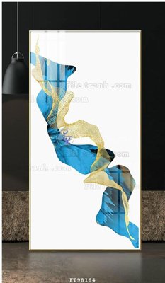 File in ấn File tranh treo tường pha lê gương FT98164 (bản gốc) chất lượng cao