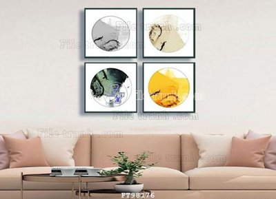 File tranh gốc File tranh treo tường pha lê gương FT98176 (bản quyền) độc đáo