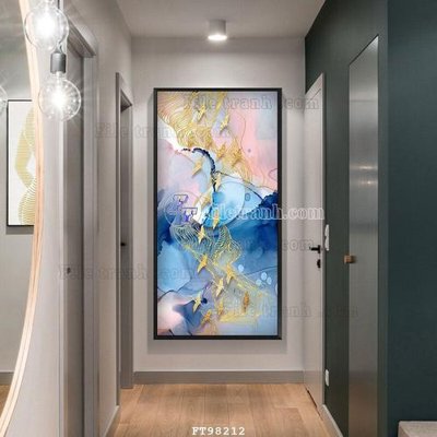 File gốc File tranh treo tường pha lê gương FT98212 (vector) cho in ấn