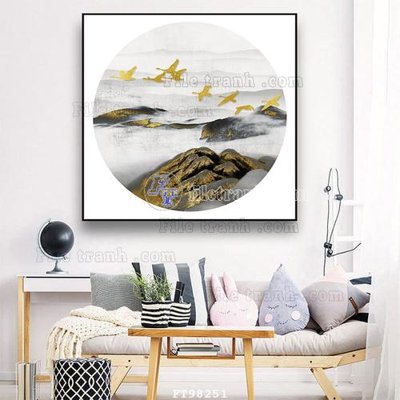 Download file ảnh gốc File tranh treo tường pha lê gương FT98251 để in ấn