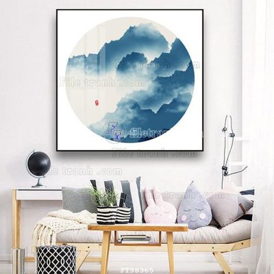 Mua file tranh gốc File tranh treo tường pha lê gương FT98365 tại Filetranh.com