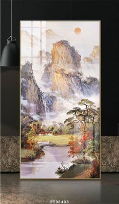 Tải file gốc File tranh treo tường pha lê gương FT98403 (in khổ lớn) không mờ