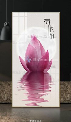 Tải file File tranh treo tường pha lê gương FT98405 (PSD) cho in tranh 3D