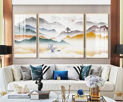 Chi tiết file ảnh File tranh treo tường pha lê gương FT98418 sắc nét