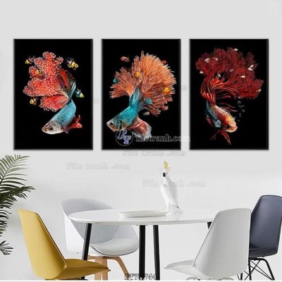 Download file gốc File tranh treo tường pha lê gương FT98458 (in lụa) cao cấp