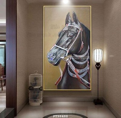 File tranh File tranh treo tường pha lê gương FT98480 (bản gốc) in lụa dán tường