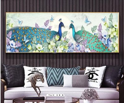 File gốc in mica File tranh treo tường pha lê gương FT98503 chất lượng