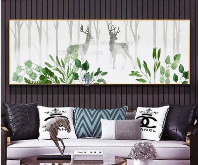 File in trần File tranh treo tường pha lê gương FT98505 (bản gốc 3D) sống động