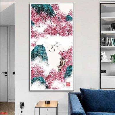 File tranh trang trí File tranh lối vào FT9852 (file gốc)